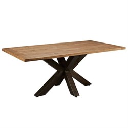 Wood Top Dining Table